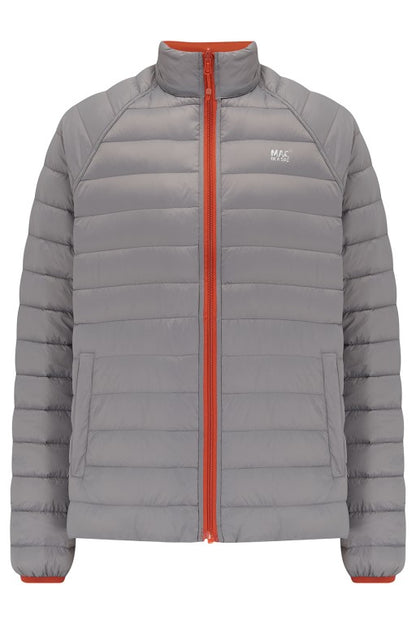 Men's Polar Reversible Down Jacket (orange/grey)
