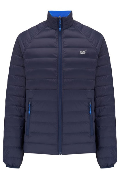 Men's Polar Reversible Down Jacket (saxe blue/navy)
