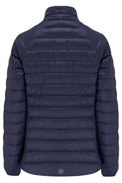 Ladies Polar Reversible Down Jacket (navy/mustard)