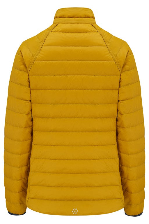 Ladies Polar Reversible Down Jacket (navy/mustard)