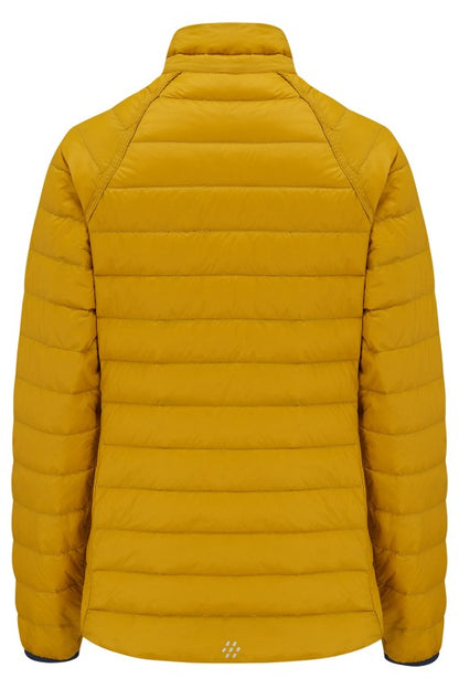 Ladies Polar Reversible Down Jacket (navy/mustard)