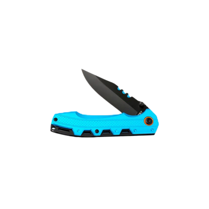 Liner Lock Knife - Blue Handle - 3.25"