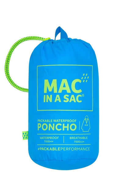 Origin Poncho (neon blue)