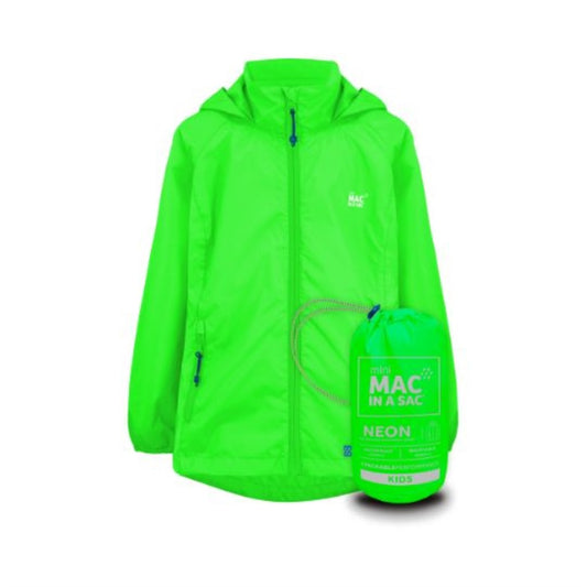 Mini Neon 2 Packable Jacket (neon green)