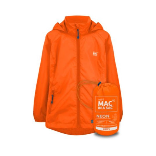 Mini Neon 2 Packable Jacket (neon orange)