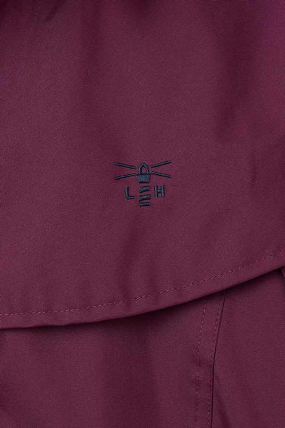 Ladies Outrider Coat 3/4 length (plum)