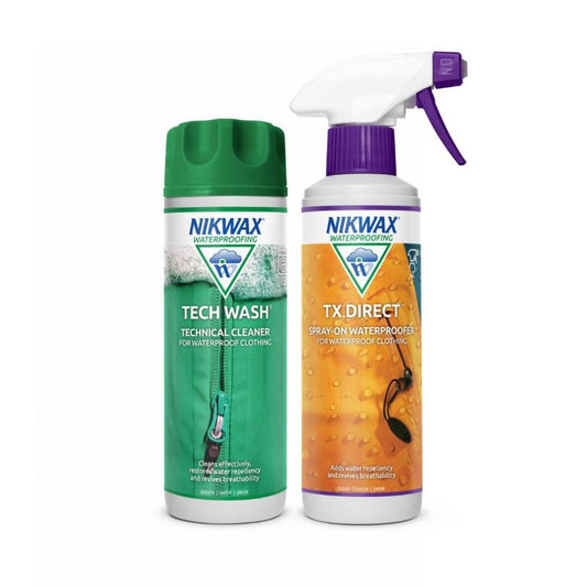 Twin Pack: Tech Wash + TX Direct Spray-On (300ml)