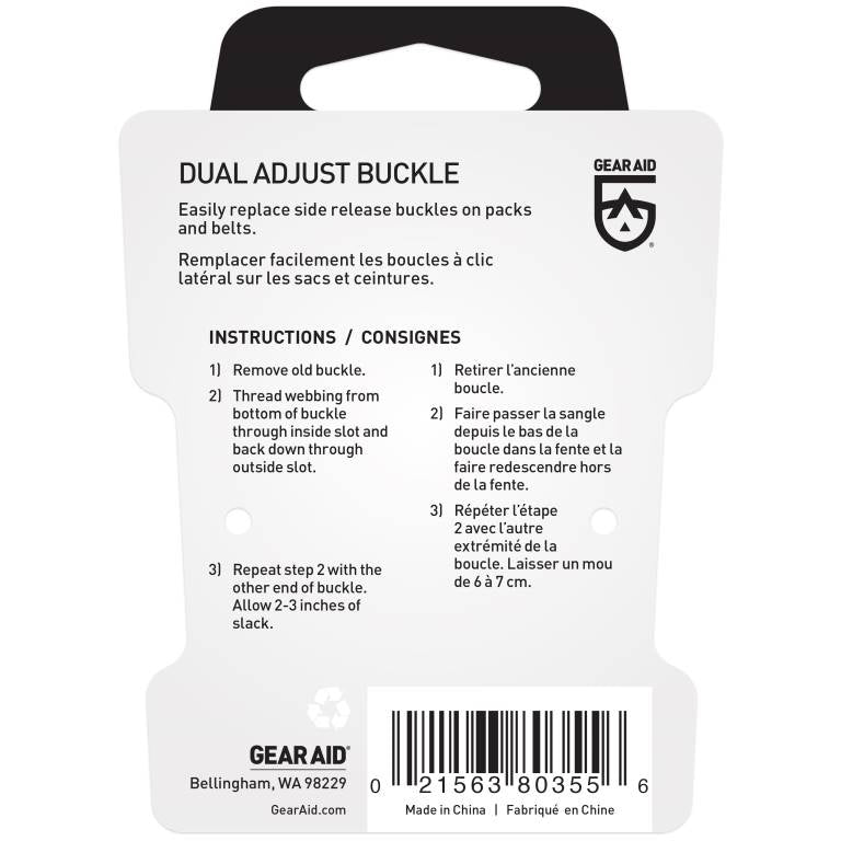 Gear Aid Dual Adjust Buckle
