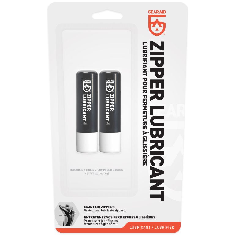 Gear Aid Zipper Lubricant Stick Twin Pack