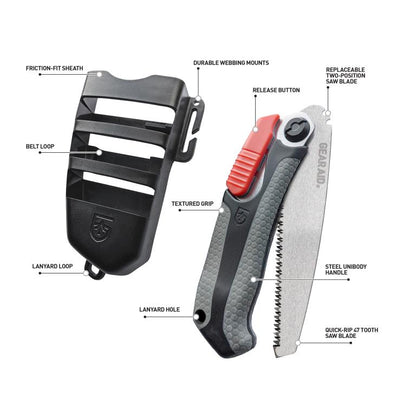 Gear Aid SKARA Camp Saw w/ Sheath