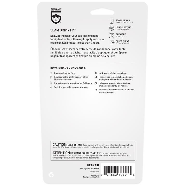 Gear Aid Seam Grip FC Tent Seam Sealant