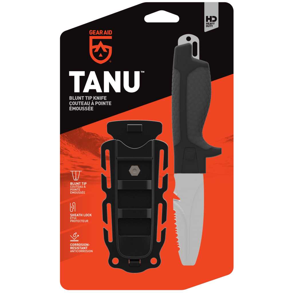 Gear Aid Tanu Blunt Tip Knife