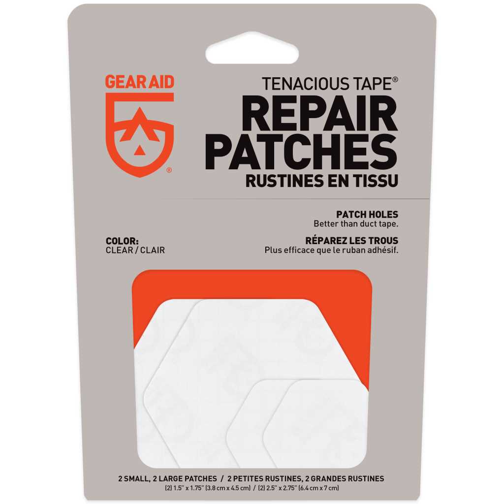 Gear Aid Tenacious Tape Repair Patches Hex