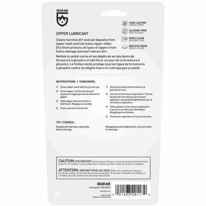 Gear Aid Zipper Cleaner & Lubricant