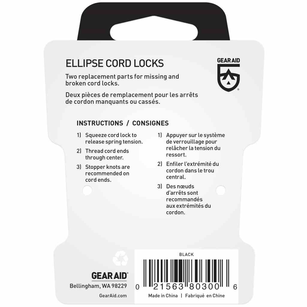 Gear Aid Ellipse Cord Locks