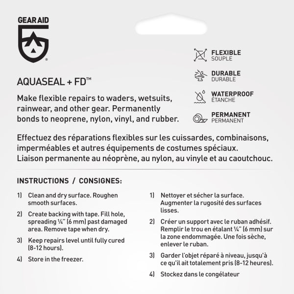 Gear Aid Aquaseal FD Adhesive