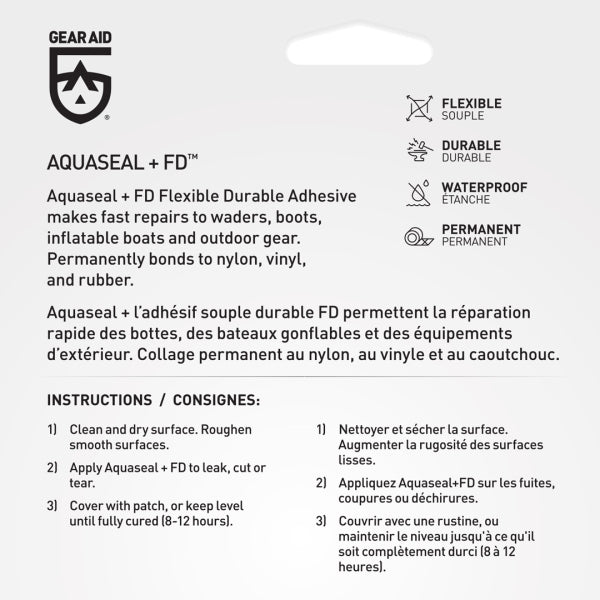 Gear Aid Aquaseal FD Repair Kit