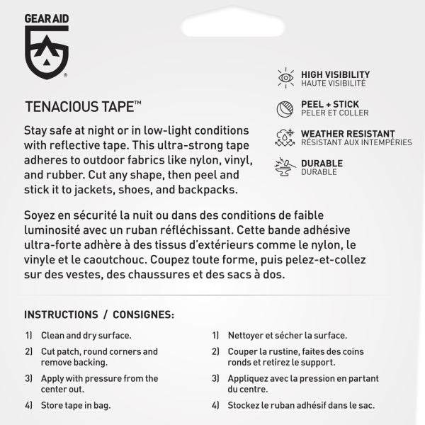 Gear Aid Tenacious Tape Reflective