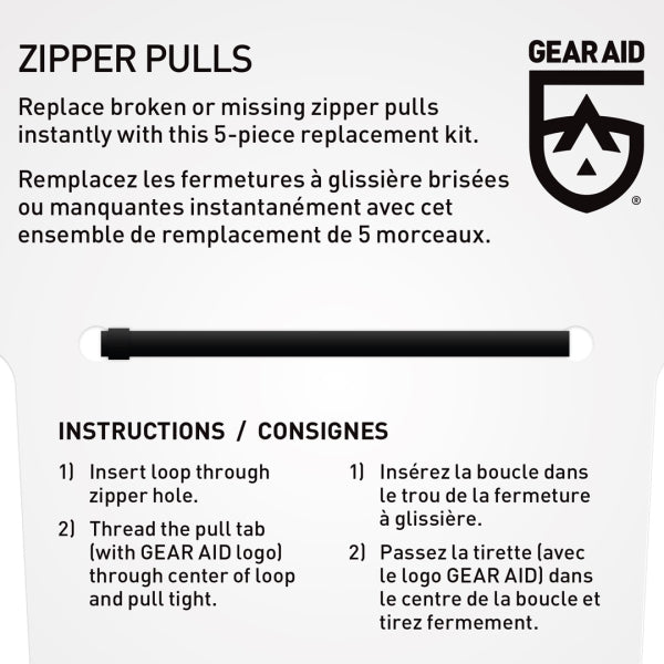 Gear Aid Zipper Pulls
