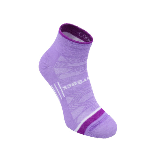 Coolmesh II - Quarter Socks - Pale Lilac