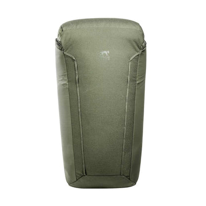 Straight on front view of Tasmanian Tiger 30 L Companion lightweight sleek daypack with TT logo top centre - Olive | TT7331.331