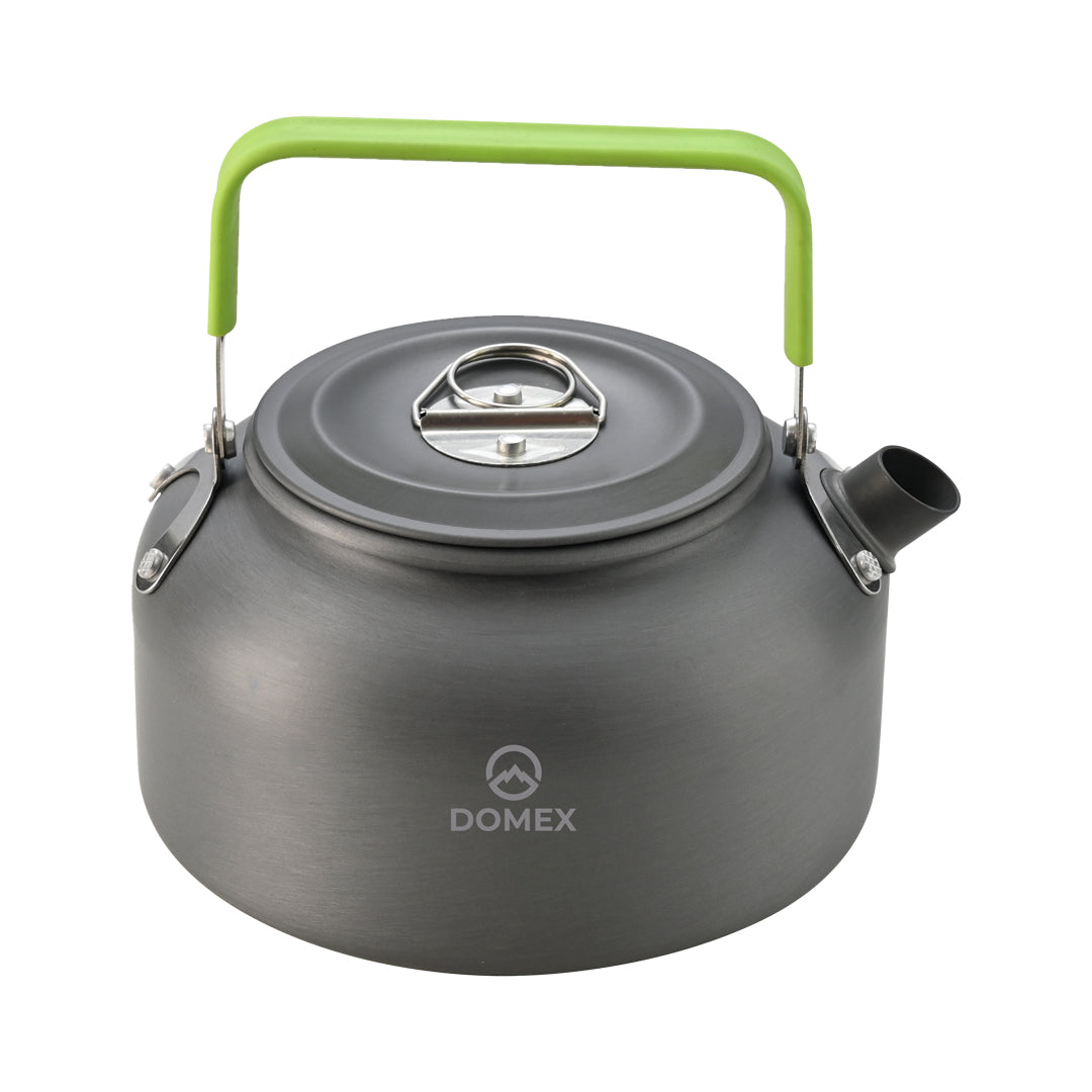 Domex Anodised Kettle (0.8 L) with green handle | Ships Within New Zealand