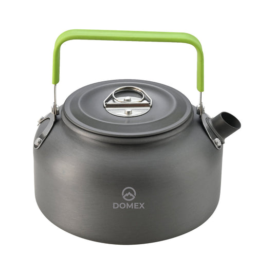 Domex Anodised Kettle (0.8 L) with green handle | Ships Within New Zealand