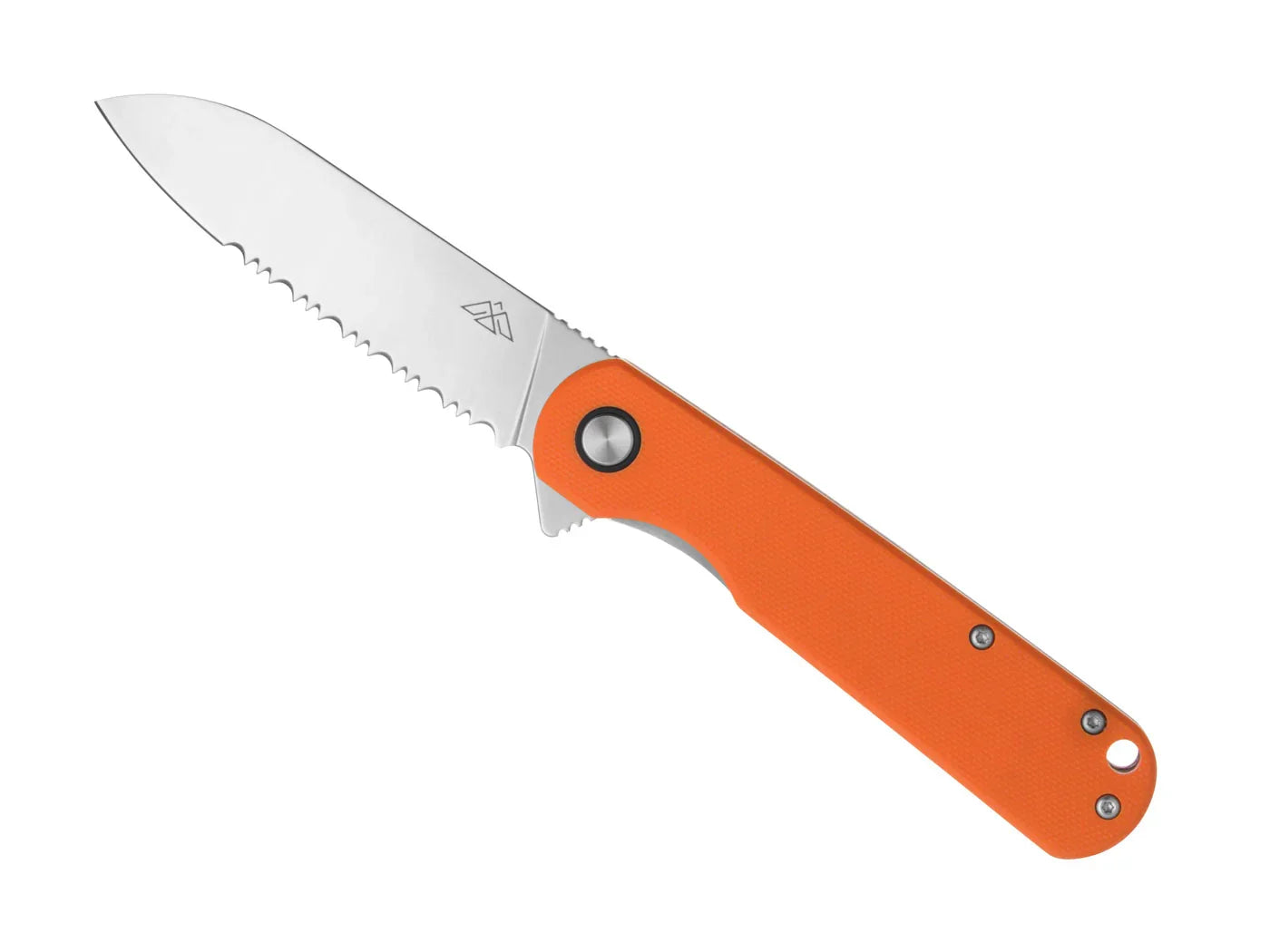 Uluru Part Serrated Blade G10 Handle