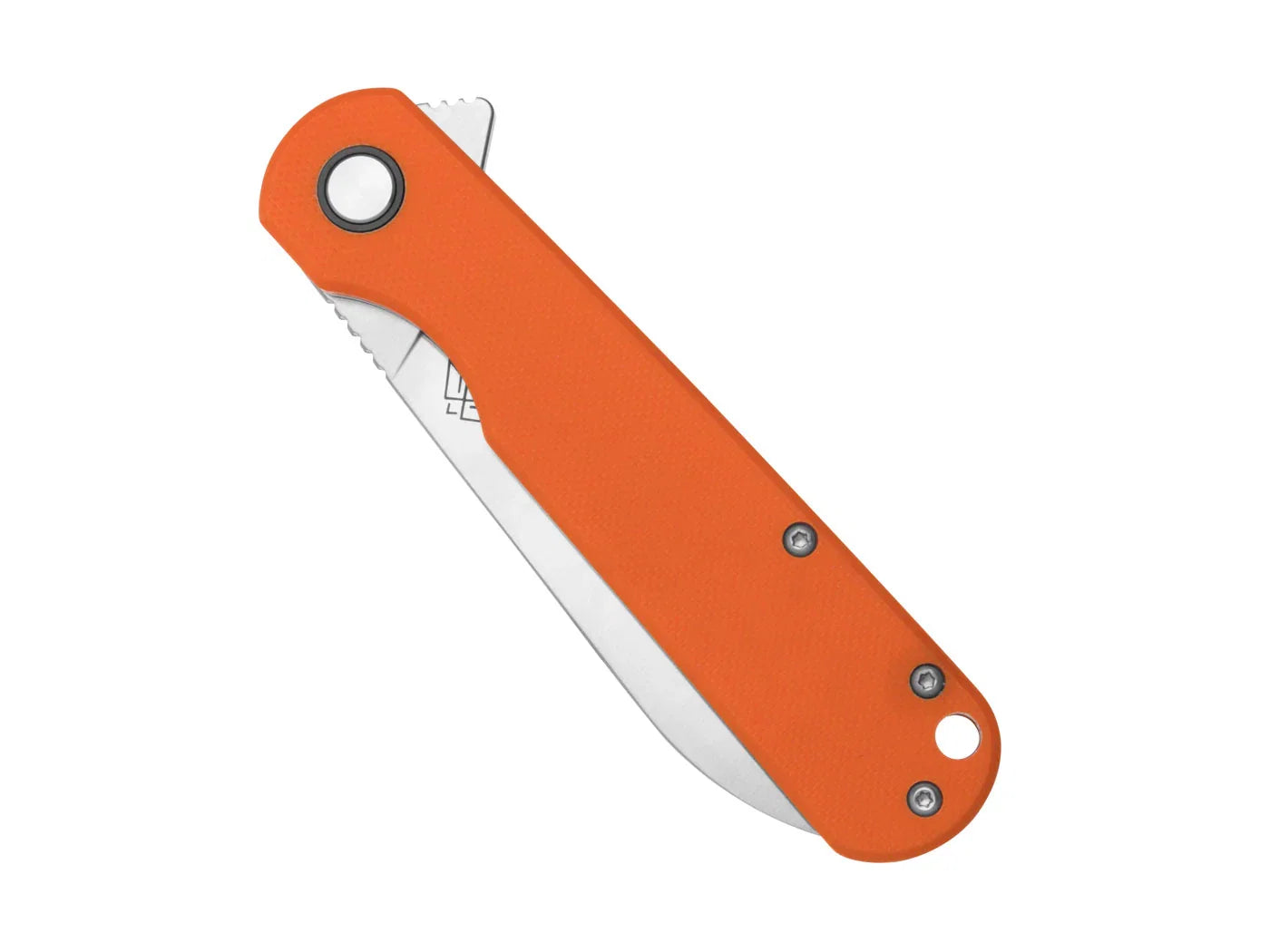 Uluru Part Serrated Blade G10 Handle
