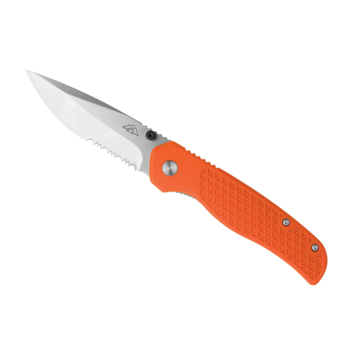 Picos Part Serrated Blade FRN Handle