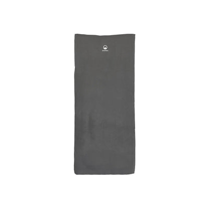 Front view of Domex Rectangular Polyester Liner - Grey 