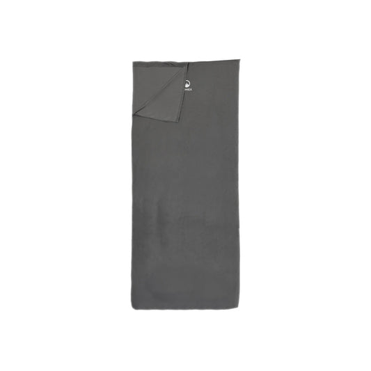 Front view of Domex Rectangular Polyester Liner  Shown Open - Grey | Ships Within New Zealand