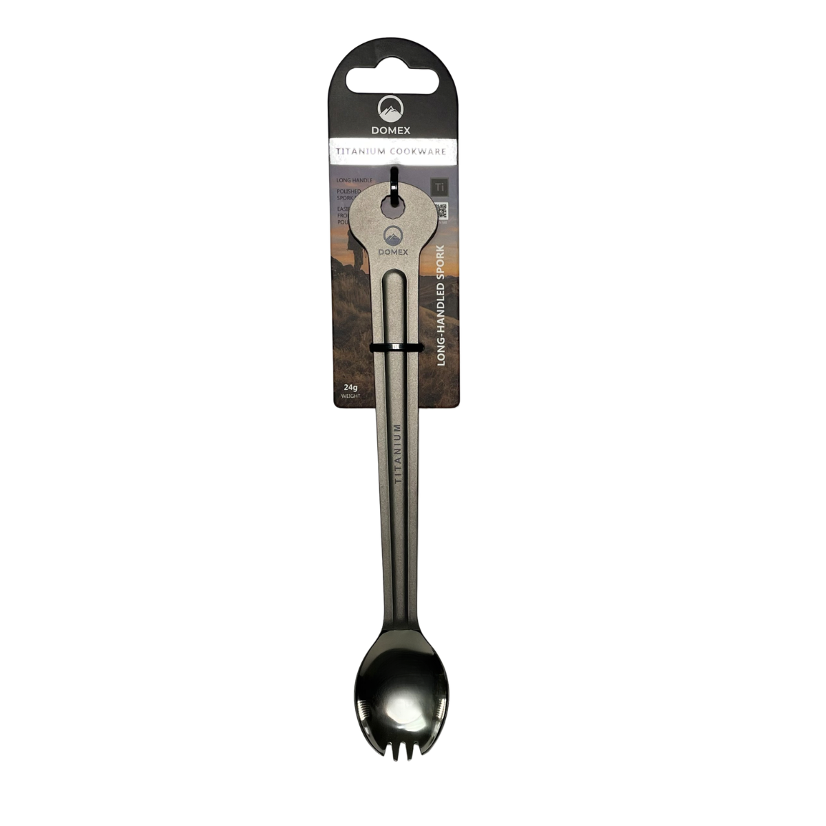 Domex Titanium Long-Handled Spork