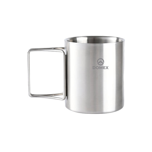 Domex Double-Walled Stainless Steel Mug - 210 ml | Ships Within New Zealand