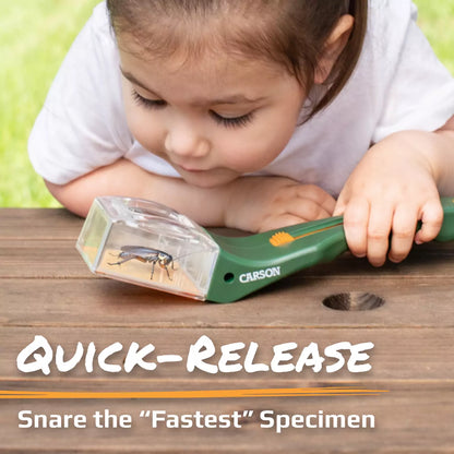 Carson Bugview™ 5x Magnifier Quick-Release Bug Catching Tool