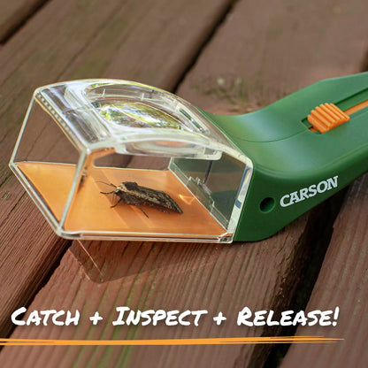 Carson Bugview™ 5x Magnifier Quick-Release Bug Catching Tool