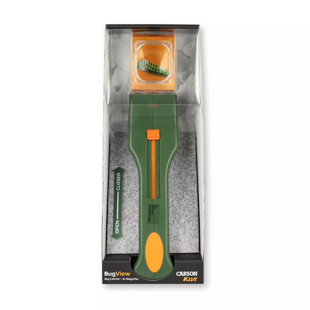 Carson Bugview™ 5x Magnifier Quick-Release Bug Catching Tool