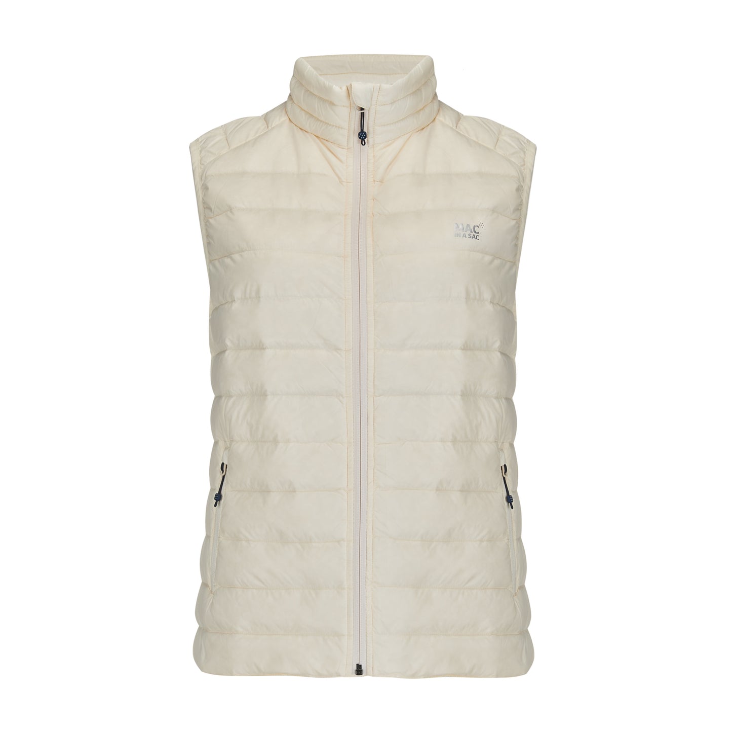Ladies Alpine Packable Down Vest (ivory)