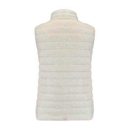 Ladies Alpine Packable Down Vest (ivory)