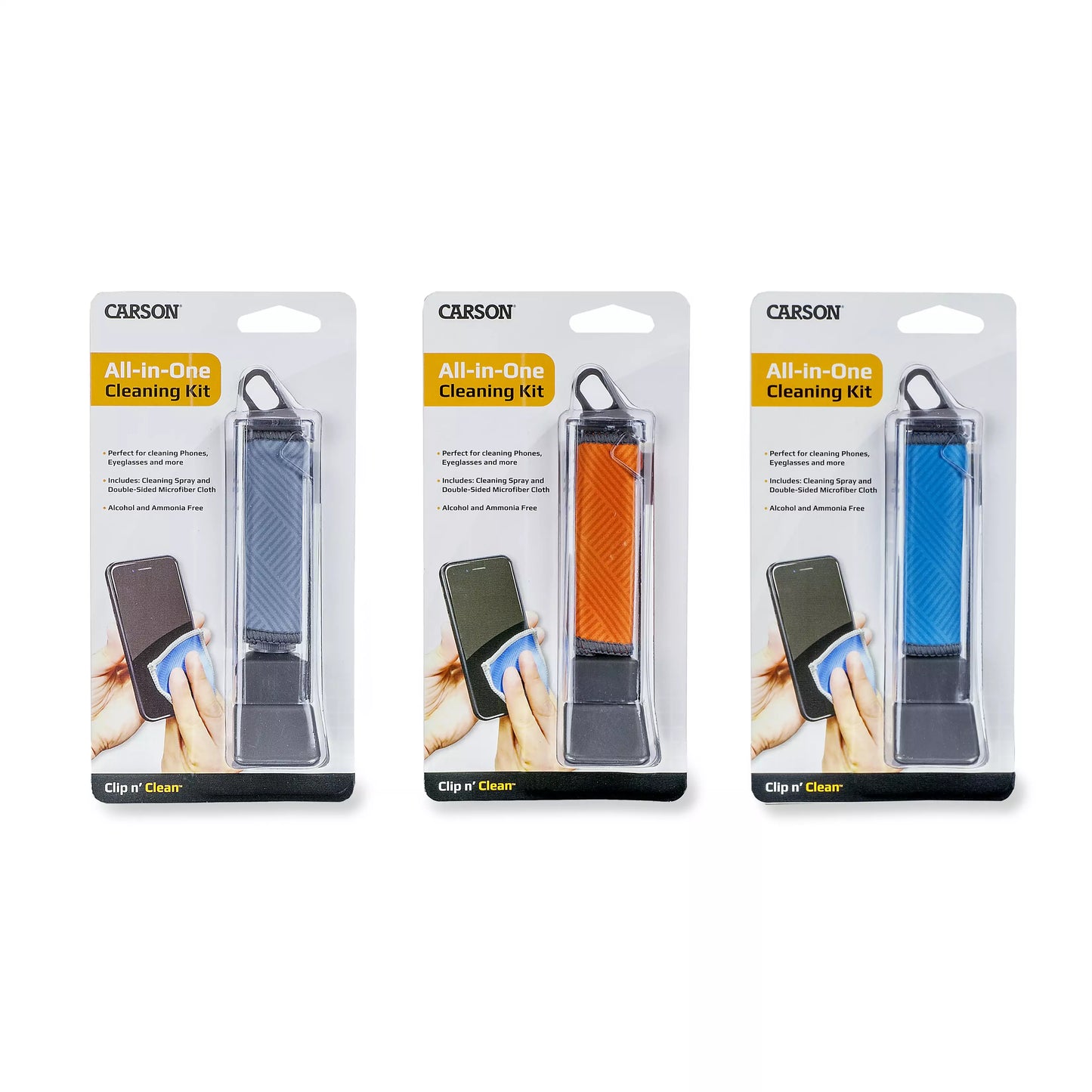 Clip n Clean Microfibre Cleaning Kit