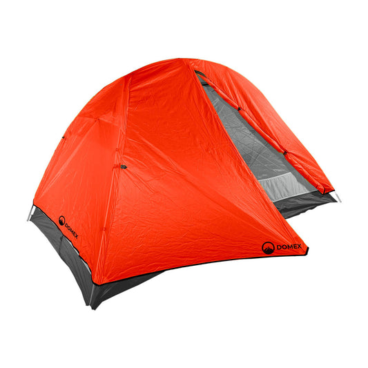 Domex Scout 1, 3-season tent for 1+ person - Orange / Grey | Ships Within New Zealand