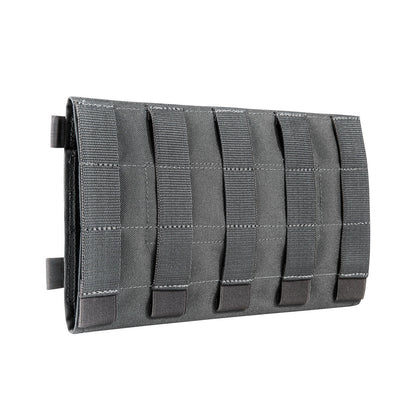 Back of Tasmanian Tiger Length-adjustable MOLLE shell for attaching to vehicle sun visors - Carbon | GENERAL