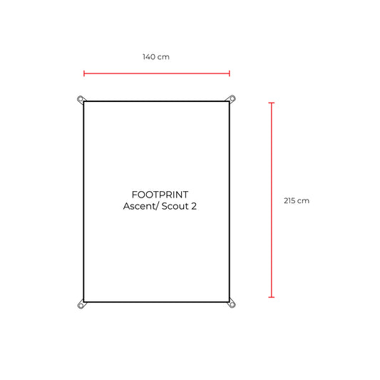 Footprint for Ascent/Scout 2