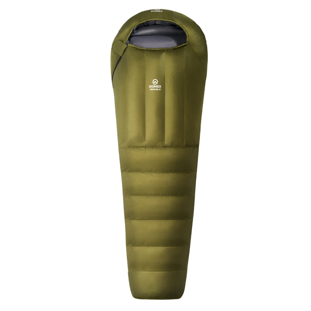 Domex Venture XT Sleeping Bag - Green. Ships Within New Zealand | DOM101olive, DOM106