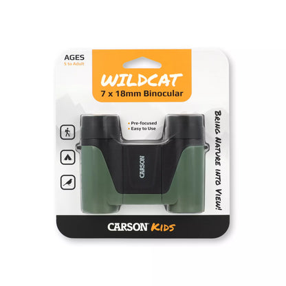 Kids' 7x18mm Focus-Free Wildcat Binoculars