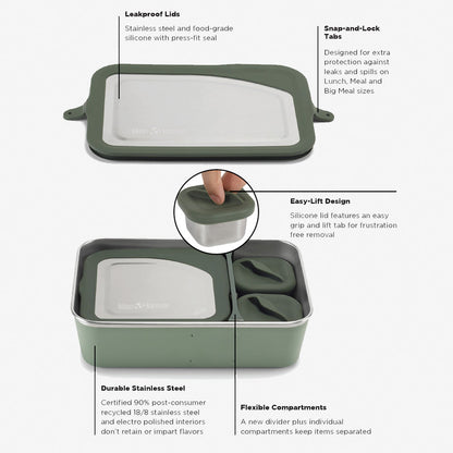 Rise Meal Box 34 oz / 1005 ml
